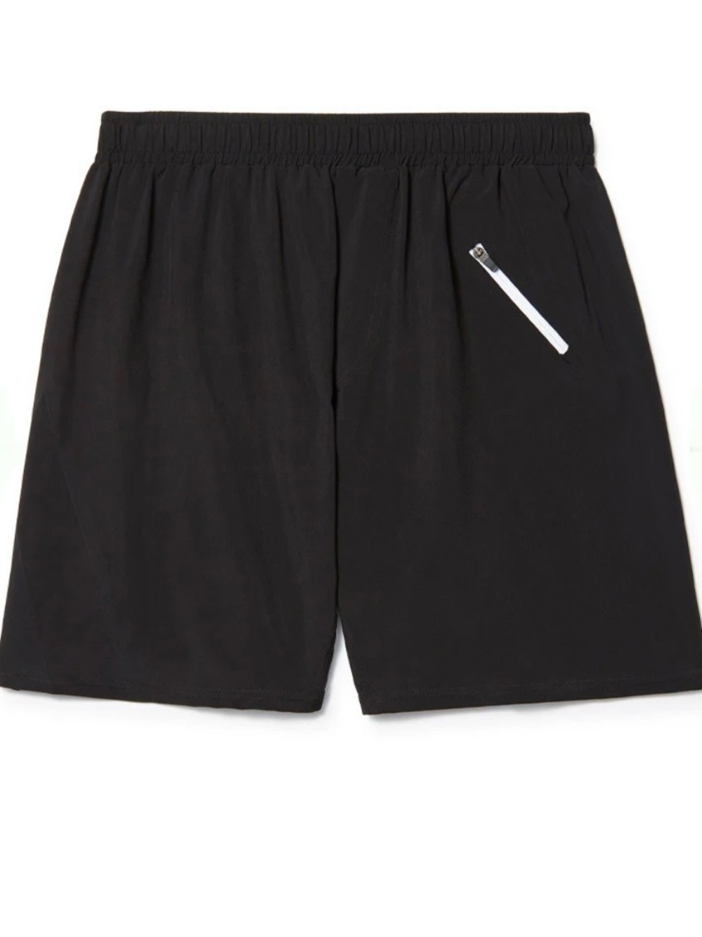 AARMY Gear Black Forward Workout Athletic Shorts with Zip Pocket